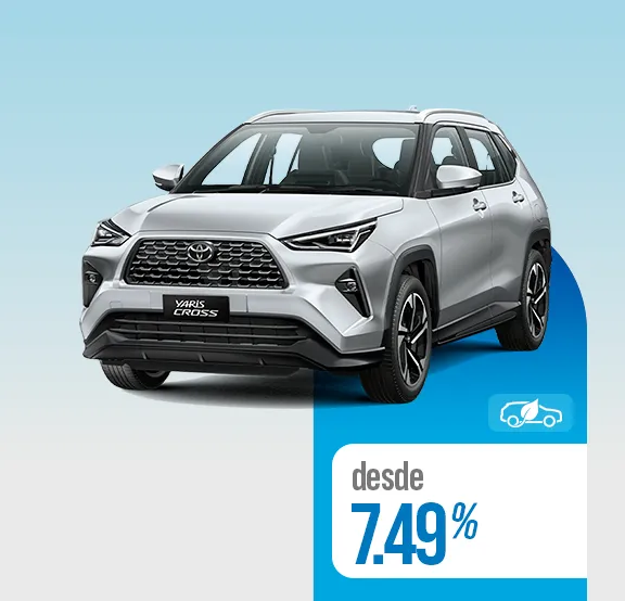 Yaris Cross Híbrido Auto - Recargable